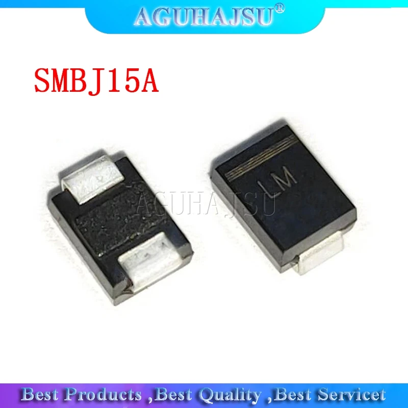 20pcs 600W SMB DO-214AA VS Diode SMBJ15A SMD T, 41% OFF