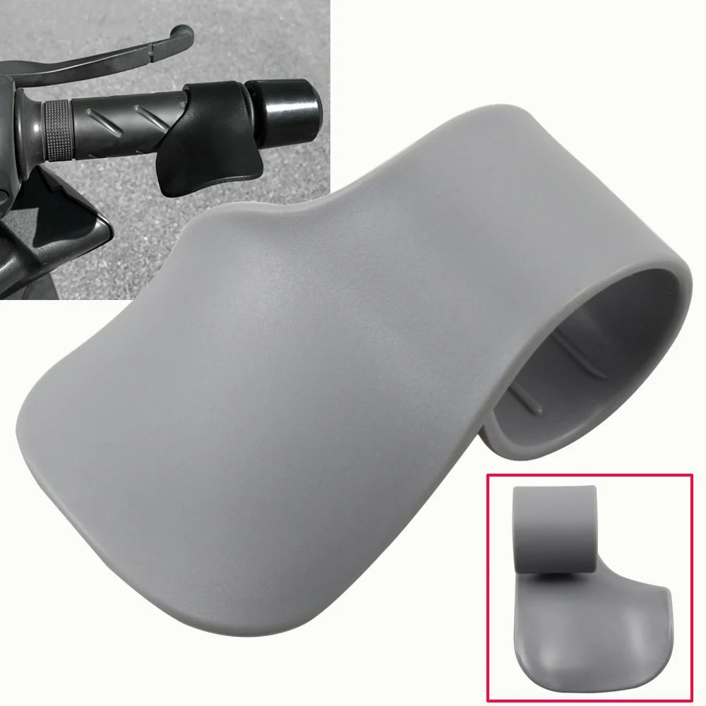 

Gray Throttle Assist Wrist Rest Cruise Control Grips For Harley BMW Yamaha Honda Kawasaki Suzuki KTM Victory E-Bike Motorcycles