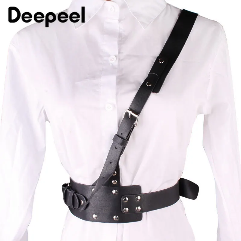 Deepeel 1 шт. 4 см* 93 см женский широкий пояс-ремень плечевой ремень декоративный пояс в стиле ретро готический кожаный ремень аксессуары YK756
