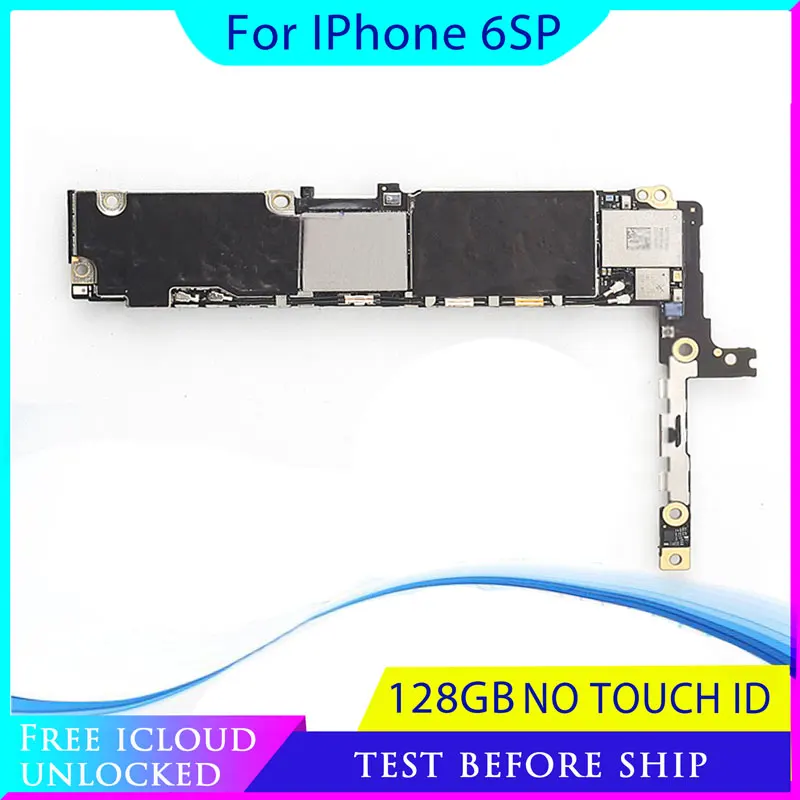 Материнская плата для iphone 6s plus 128 ГБ без Touch ID оригинальная разблокированная