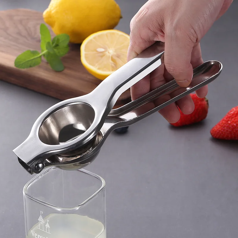 

1Pc Manual Juicer Stainless Steel Orange Hand Squeezer Pressure Lemon Citrus Fruit Press Machine Household Kitchen Accessories