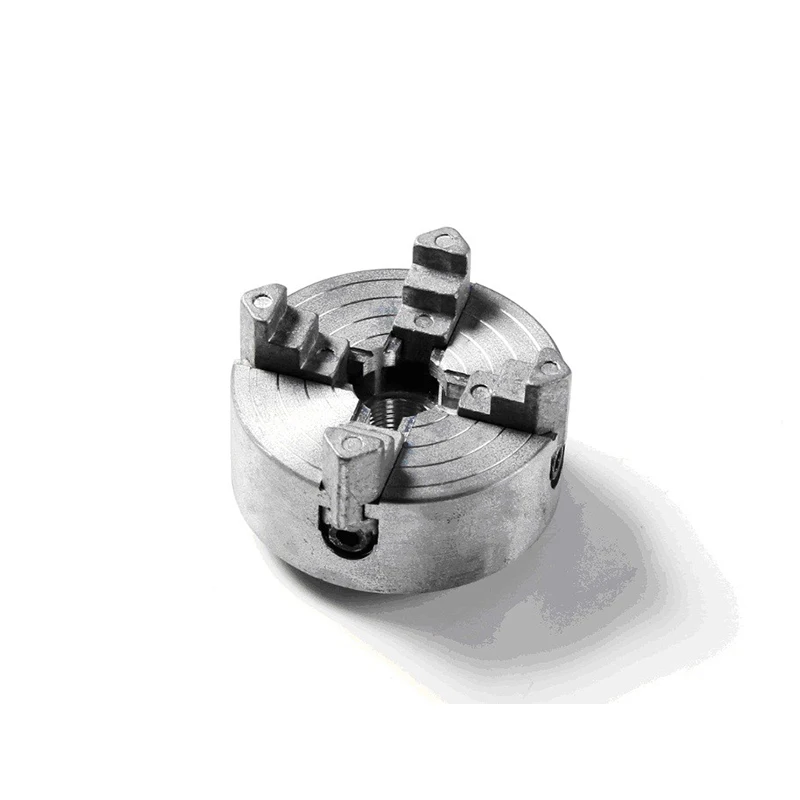Metal Lathe Four 4 Jaw Chuck Z011A for Metal Mini Lathe M12x1mm Threaded Back 1.8~56mm/12~65mm Mini Collet Lathe Accessory