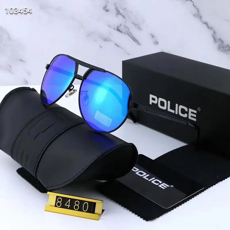 

Police Brand Sunglasses Men Classic Designer Polarized Driving Eyewear Men Glasses Vintage Pilot UV400 Gafas de sol para hombre