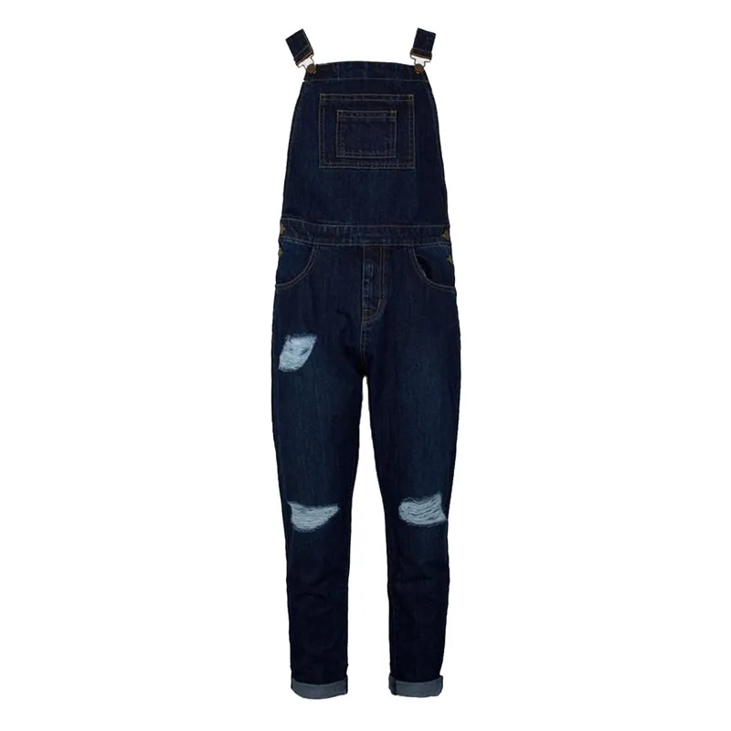 MORUANCLE Мода Марка NEW Fashion Hi Street рваные джинсовые Комбинезон с отверстиями Для мужчин Уличная рваные джинсы комбинезоны штаны с подтяжками S-3XL