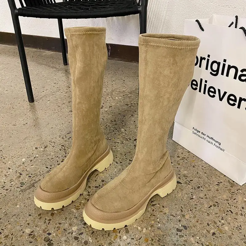 Winter Shoes Women's High Boots Female Winter Warm 2020 Booties Women with Platform Shoes Woman Booties Black Boots Ladies New