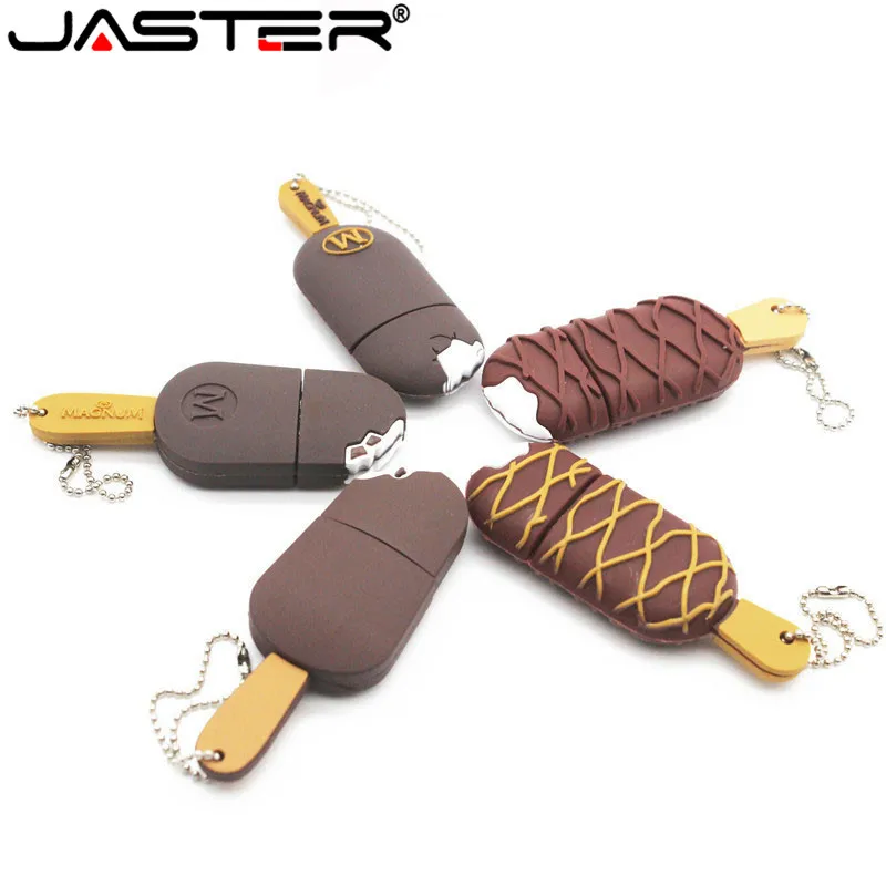 Флэш накопитель JASTER в виде мороженого на 64 ГБ usb 2 0 4 8 16 32 ГБ|USB флэш-накопители| |