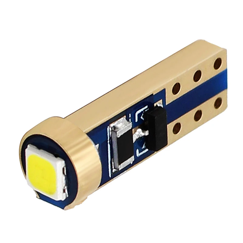 100 шт. T5 3030 SMD W1.2W 73 74 1 светодиодный s автомобильный инструмент: клин-панель Спидометр Тахометр кластерная лампа тире светодиодный светильник
