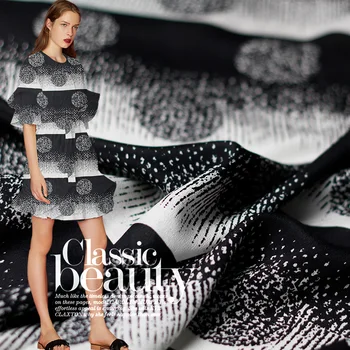 

110 cm printed silk fabric for dress 13 mm crepe de chine silk fabric summer dress crepe fabric wholesale silk cloth