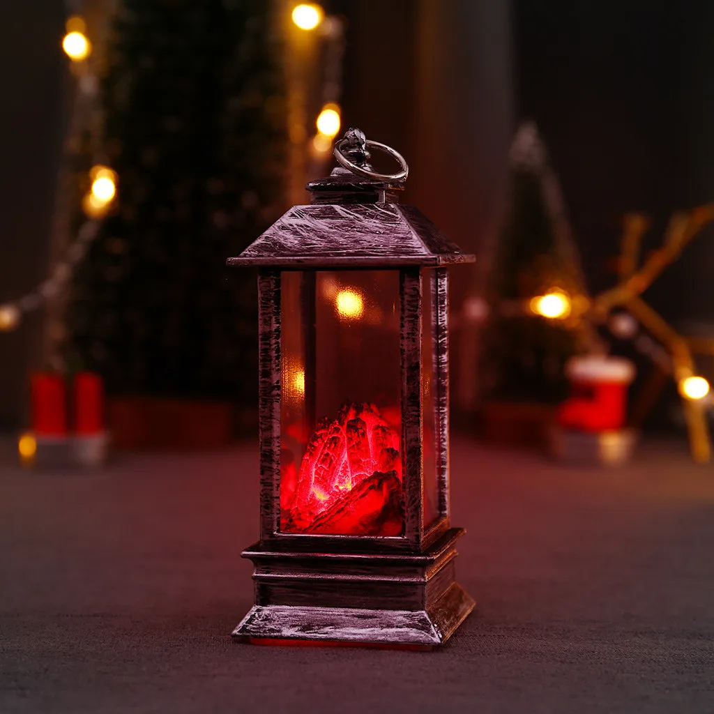 Halloween Vintage Pumpkin Light Lamp Party Hanging Decor LED Lantern Bar Props household lighting accessories home lamp фонарь | Лампы и