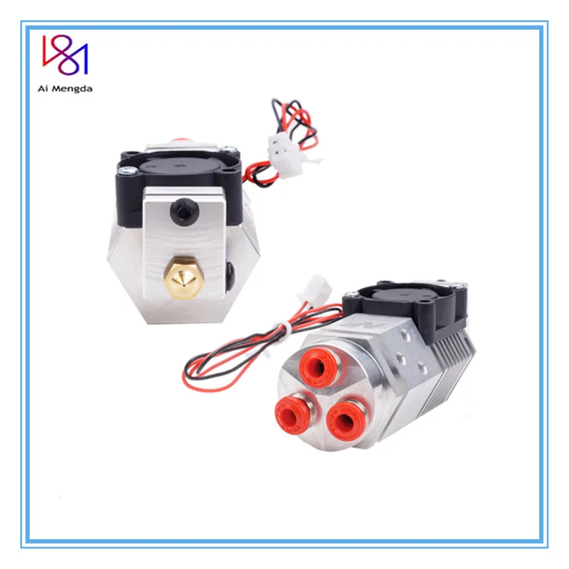 Многоцветный экструдер NF THC-01 Hotend Kit 3 в 1 out многоцветный трехцветный переключатель дистанционного экструдера Hotend Kit для 0,4/1,75