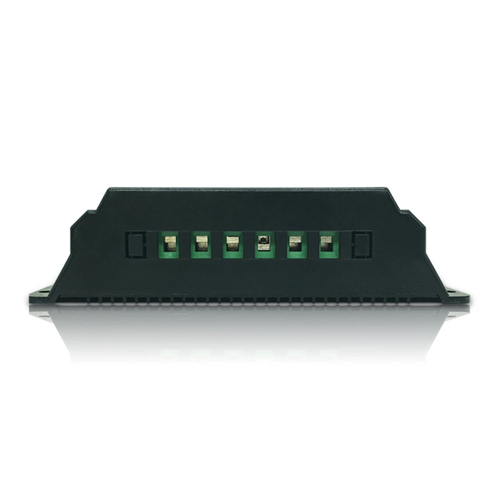 Солнечный контроллер заряда PWM с ЖК-дисплеем с двойным USB 11,1 В 10 А выход панели солнечных батарей интеллектуальный регулятор PV Home