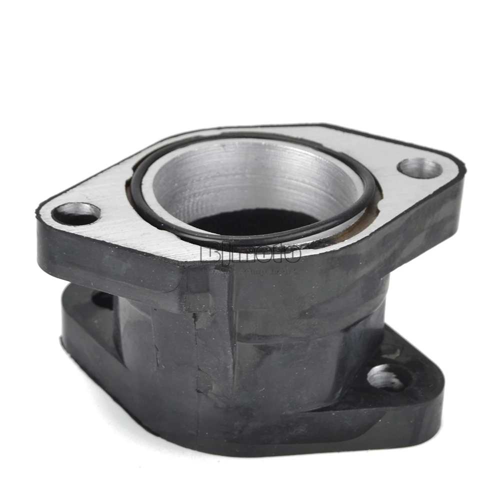 BJMOTO Motorcycle Carburetor Joint Intake Adjuster Interface Adapter For Yamaha 1UY-13586-02 YFM350X Warrior 350 1987-2004