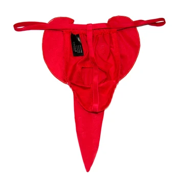 New Underwear Sexy Men's Briefs Creative Red Elephant Underwear Comfort Material Elastic Sexy Real Touch Underwear Clothes 4