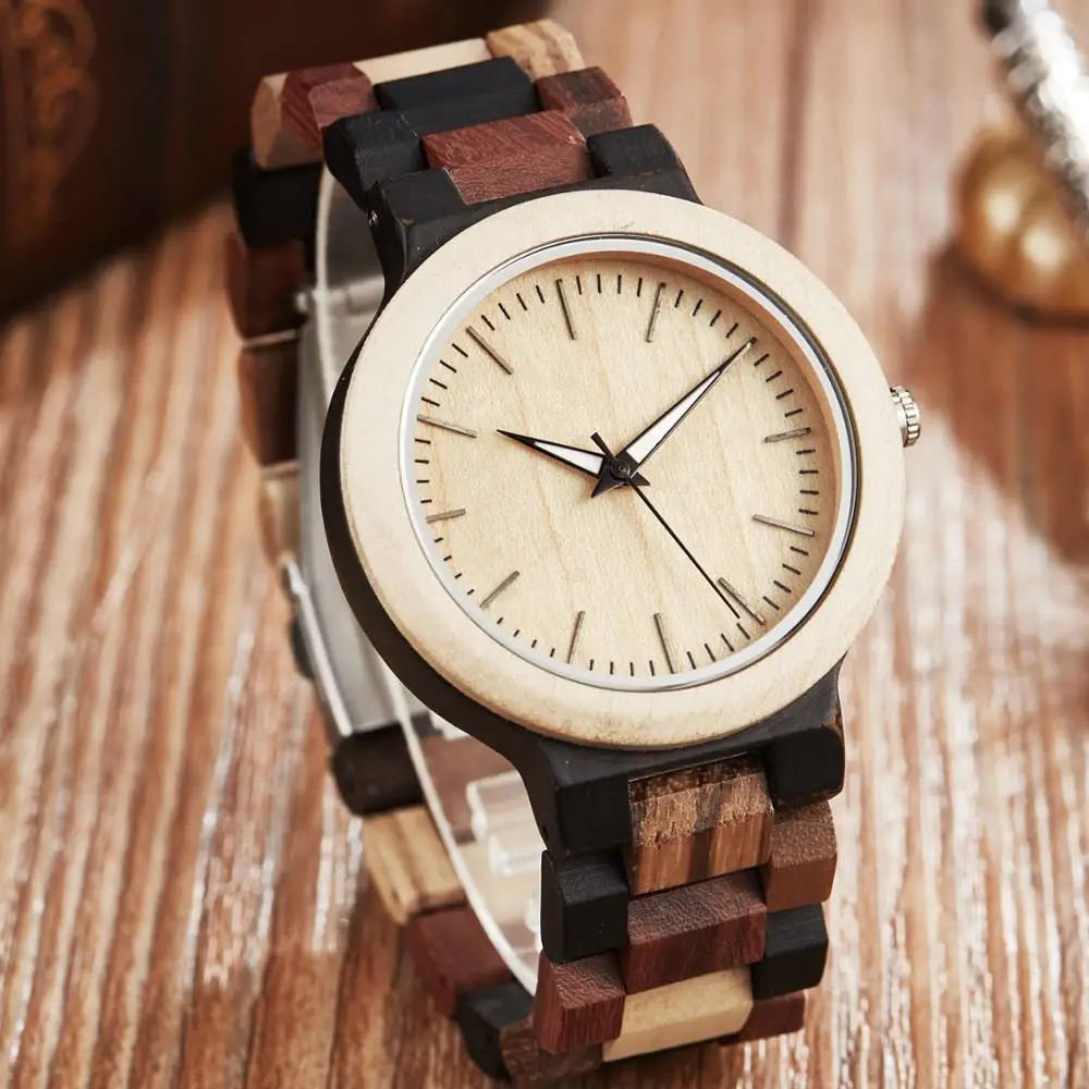 

Gorben Minimalist Wooden Watches Women Men Bamboo Wood Bracelet Fashion Creative Quartz Wristwatch Handmade Gift Clock Reloj