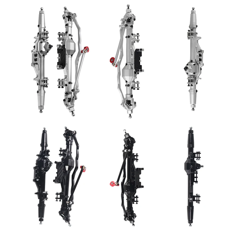 

Aluminum Alloy Front Rear Axle Excellent Craftsmanship Well Durability for 1:10 RC Crawler Car AXIAL RR10 WRAITH 90018