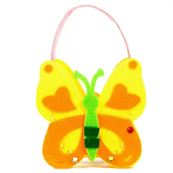 

Children Early Childhood Educational Toy Kids Manual Cloth Bag Cute DIY Craft Kit Creative Handmade Materials