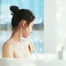First Love Bath Brush Long Handle Back Rubbing Towel Useful Product Brush Rubbing Soft Bristle Bath Brush DON'T Ask For Help Adu