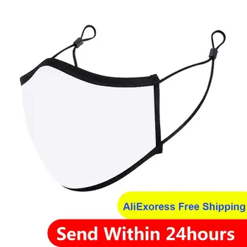 

10 Pcs Fashion Silver ion Cotton Fabric Masks Unisex Black Outdoor Mouth Mask Washable Soft Reuse Face Mask Washable Mascarilla