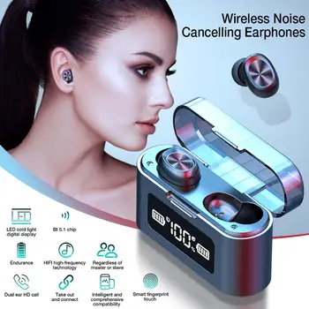 

TWS279 Wireless Outdoor Sports Waterproof Earbuds Bluetooth 5.0 Mini Stereo Headset Noise Reduction In-Ear Gaming Earphones