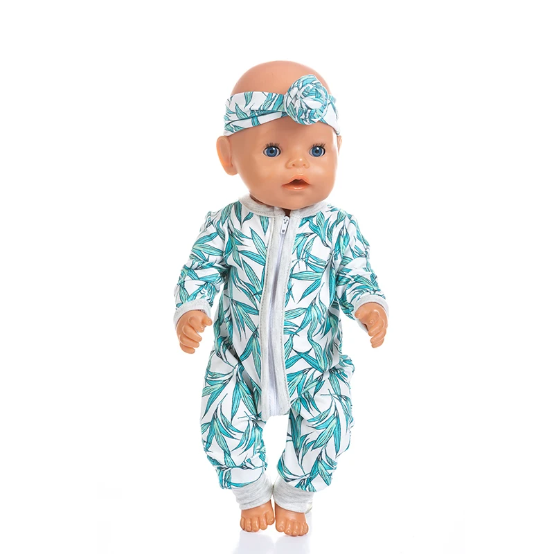 Born New Baby Fit 18 дюймов 43 см кукольная одежда кукла клубника ананас, фрукты и волосы лента костюм аксессуары для ребенка подарок