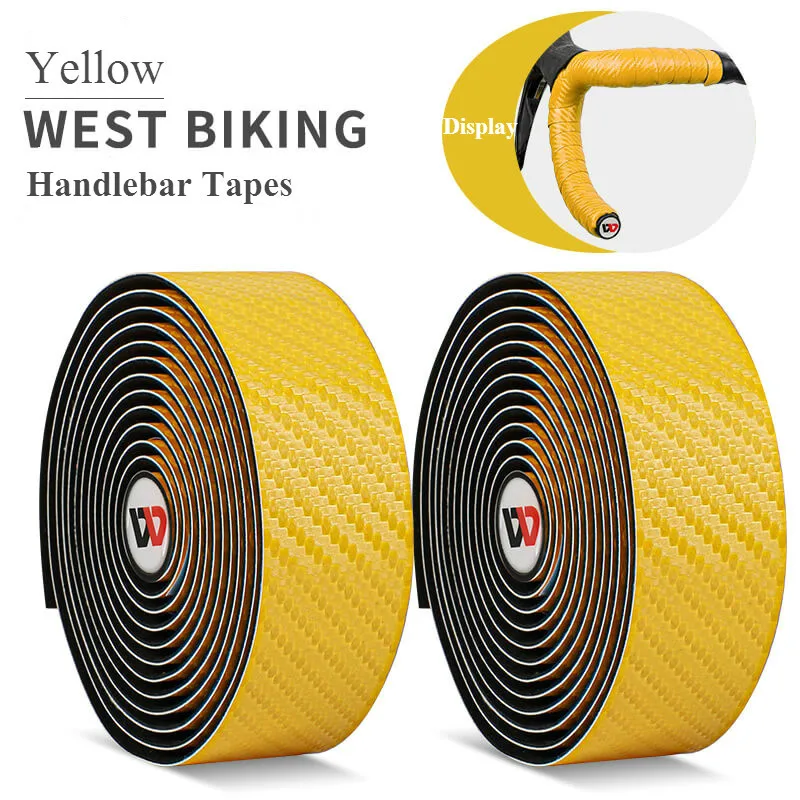 BUCKLOS ruban de guidon de vélo de route anti-dérapant couverture de poignée de vélo doux absorbant les chocs course gravier bandes de barre de cyclisme sangle d'enveloppe  18
