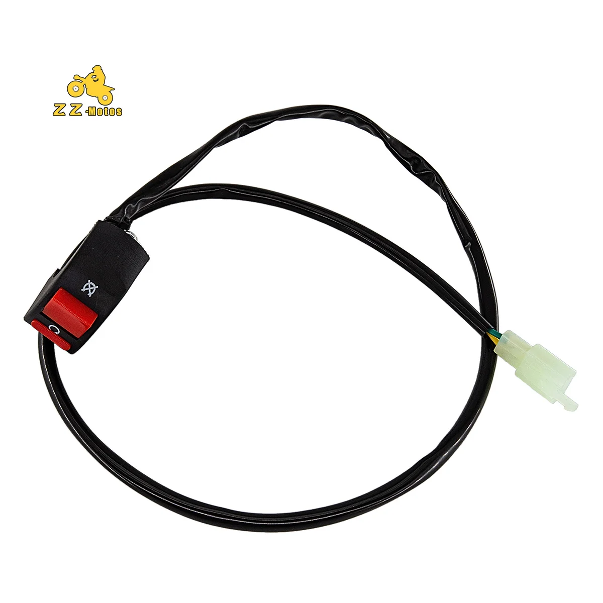 Motorrad Zündschloss 4-Draht Für GY6 Roller 50-125ccm - Elektrisches Türschloss Ersatz
