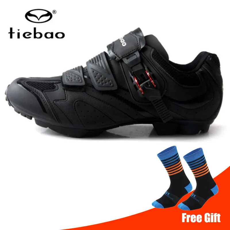 TB35-B1413 B Tiebao Мужская обувь для велоспорта sapatilha ciclismo MTB горный велосипед дышащие нескользящие спортивные кроссовки для мужчин - Цвет: TB35-B1413 B