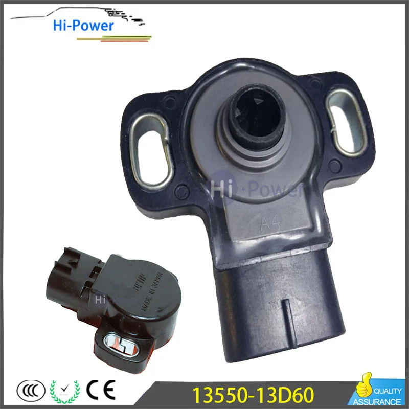 Датчик положения дроссельной заслонки OEM 13550-13D60 TPS для Suzuki GSX600F GSXR600 GSXR750 GSX750F SV650 |