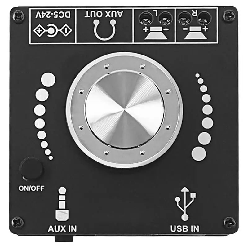 Плата цифрового усилителя мощности для домашнего кинотеатра Bluetooth 5 0 TPA3116D2 50 Вт x 2