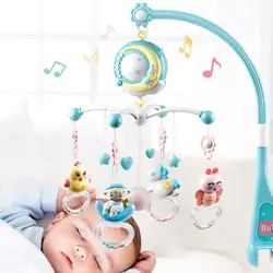 Музыкальная кровать колокольчик детская игрушка с контроллером музыка Ночной светильник игрушка домашняя спальня YH-17