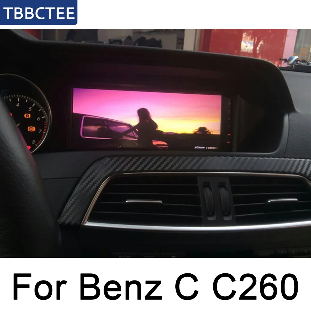 Для Mercedes Benz C Class C260 2011~ Автомобильный мультимедийный Android Авто Радио автомобильный проигрыватель с радио и GPS Bluetooth зеркальная поверхность подключение Navi