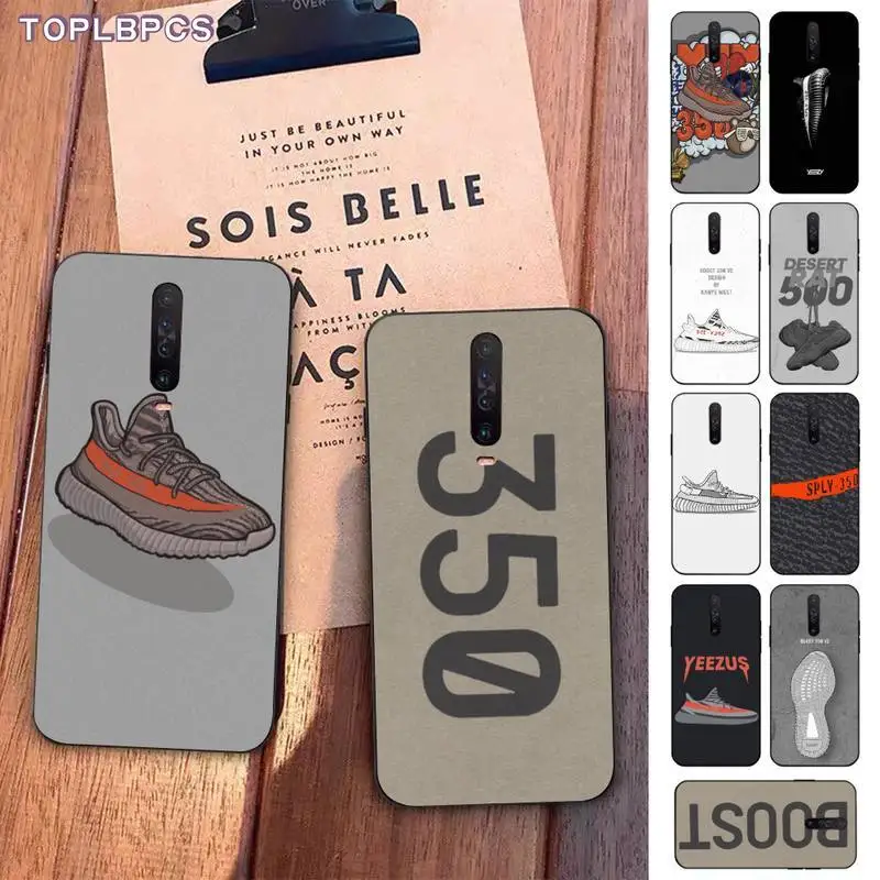 TOPLBPCS Kanye Omari West BOOST 350 700 V2 Модный мягкий чехол для телефона Чехол кожаный Капа 8 9 4X 5