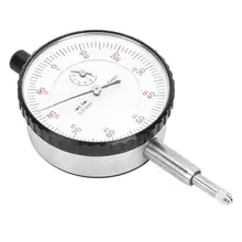 Циферблат тестовый индикатор указатель Тип циферблат индикатор 0-5 мм 0,01 мм 6 драгоценностей ударопрочный циферблат Калибр тестовый индикатор база магнетика