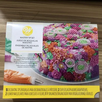 

wilton Decorating Kit 55 flower mouth baking tool kit