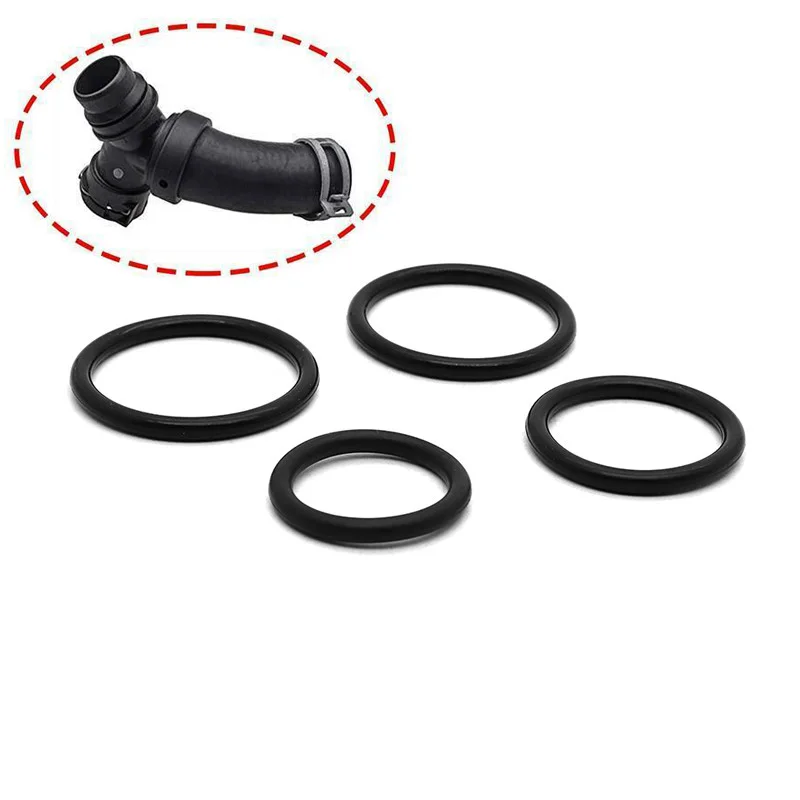 Kühlmittel Kühler Schlauch O-Ringe Dichtung Dichtung Für Ford F-150,  2011-2017 Mustang T-stecker abdichtung dr-3z8566-a bc3z-8590-f - AliExpress