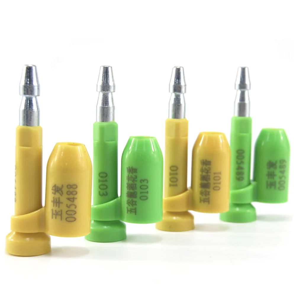10pcs High Security Bolt Seals Steel Container Lock Tamper Proof Seal Numberd for Truck Trailers anti-feke