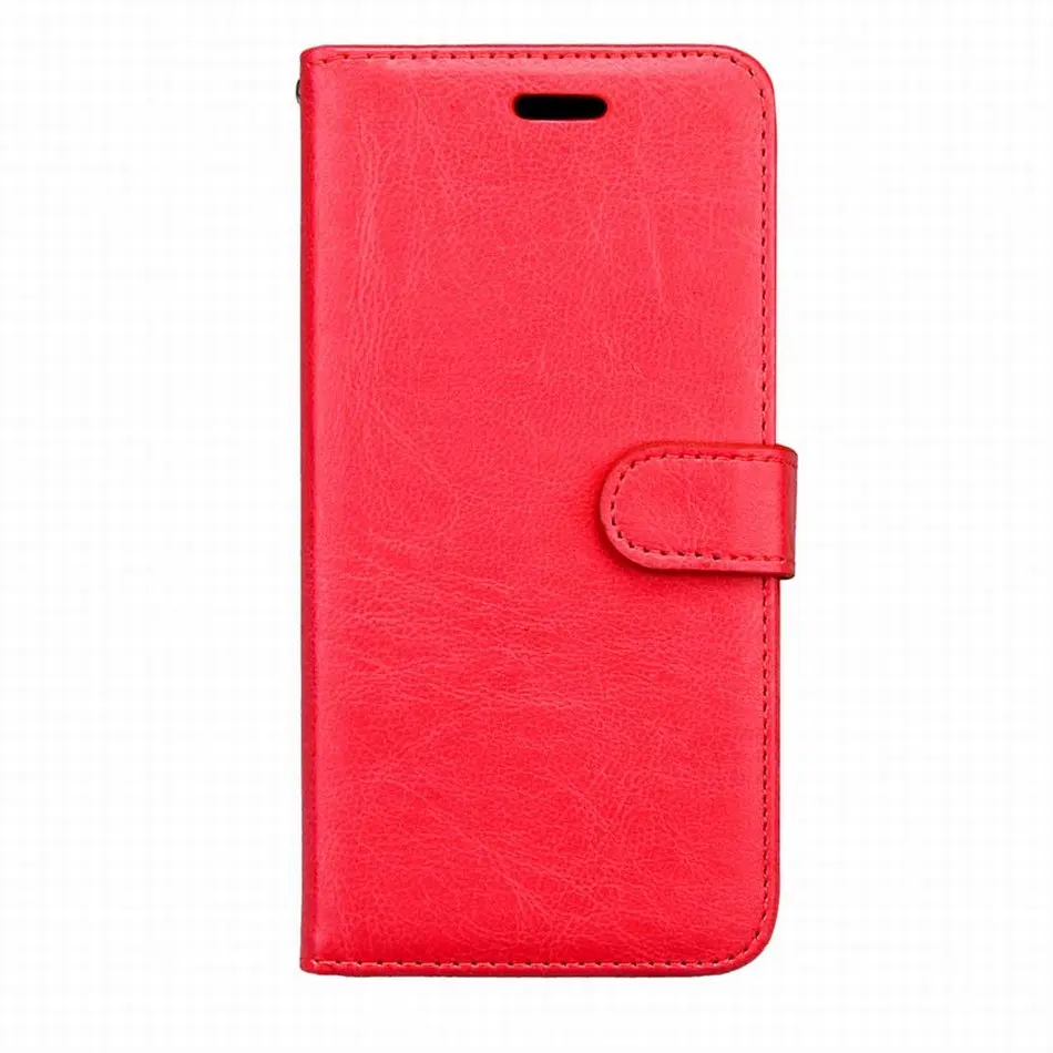 Red Простой кошелек, деловой чехол для sony L3 XZ4 Compact XZ3 XA3 Ultra XA2 Plus, Модный чехол для телефона, сплошной цвет, чехол-книжка P08H - Цвет: Red