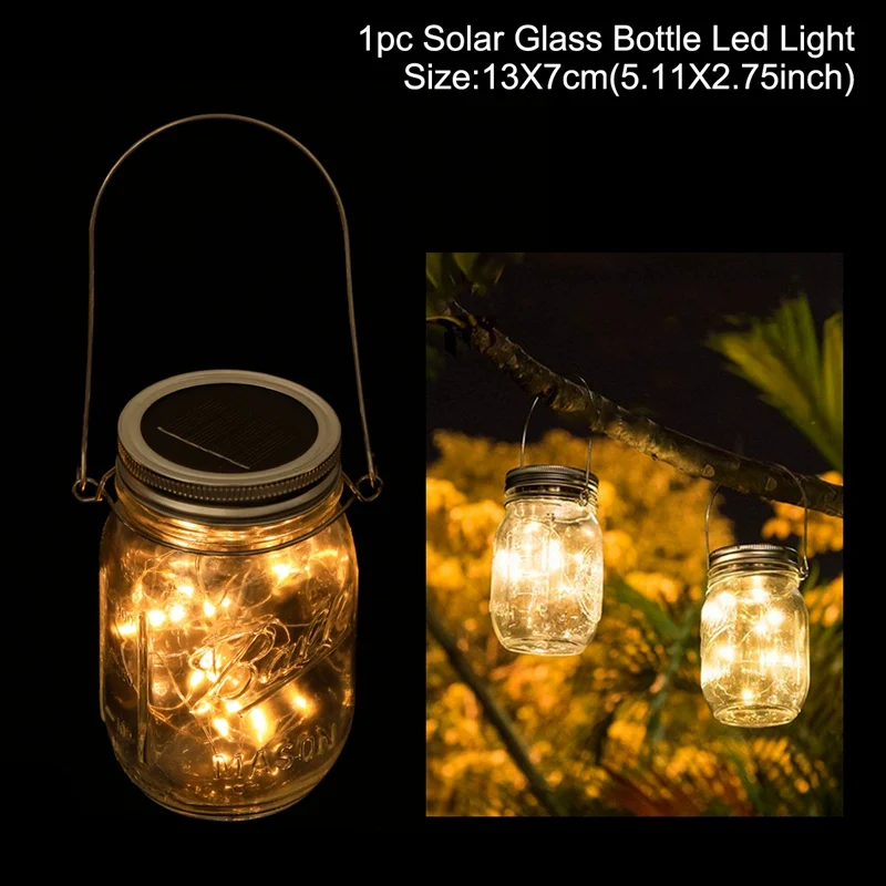 Wedding LED Light5 Солнечная стеклянная бутылка светодиодный светильник гирлянда деревенский Свадебный декор для рождественской вечеринки девичник вечерние свадебные принадлежности - Цвет: Wedding LED Light5