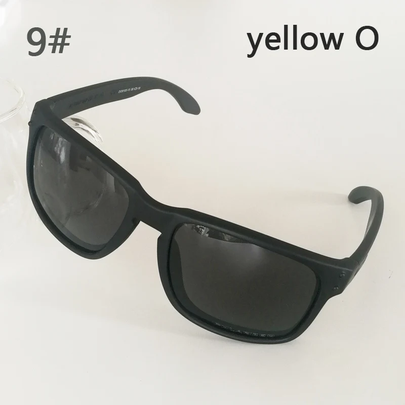 Holbrooks o, Брендовые мужские дизайнерские модные солнцезащитные очки TR90, очки, поляризационные линзы, уличные очки, uv400, с коробкой, Gafas De Sol - Цвет: holk-Yellow-Lo