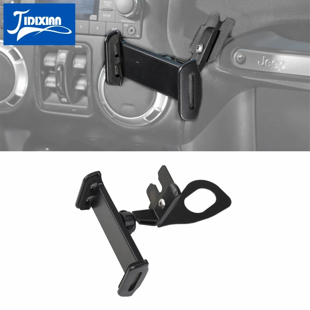 Jidixian Car Copilot Grab Handle Phone Holder Gps Mount Bracket Stand