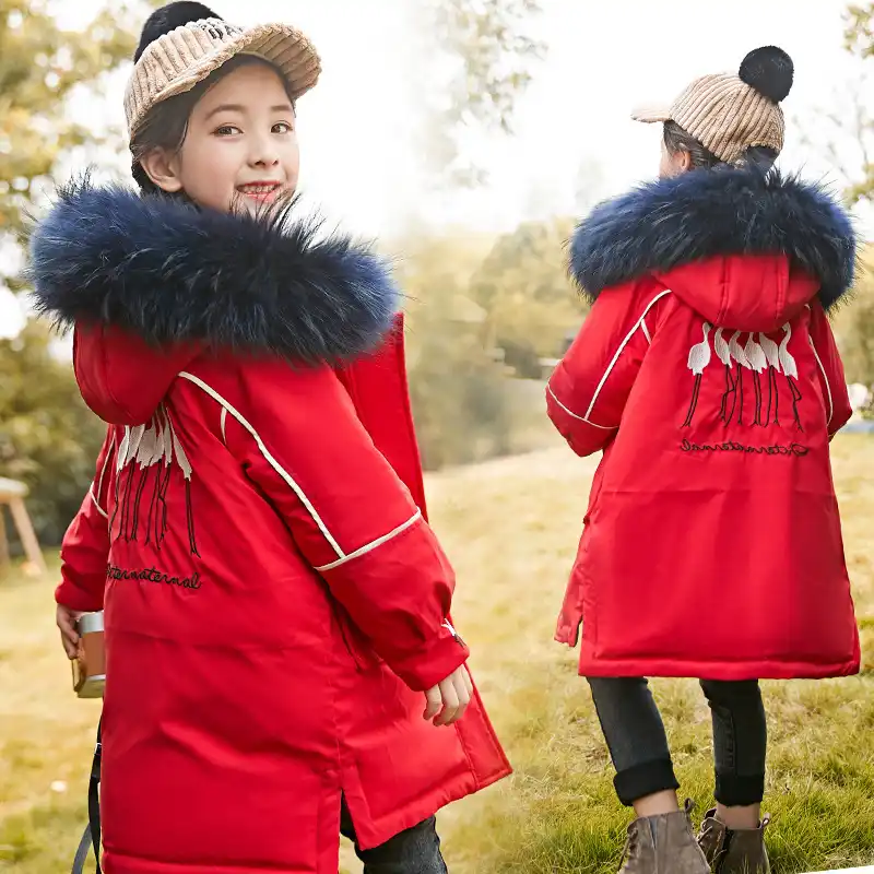 longue doudoune fille