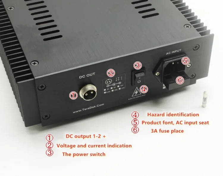Teradak Apple MAC MINI(mgen2) выделенная fever линейная мощность 12V10A