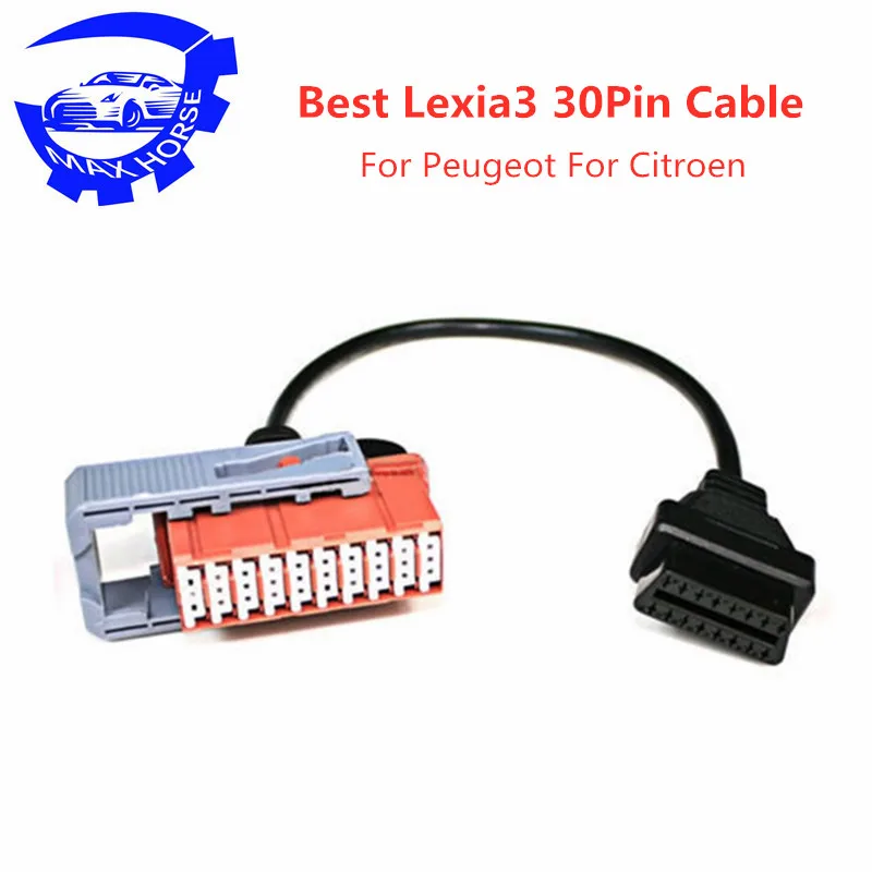Lexia3 PP2000 PSA XS Evolution 30 Pin кабель OBD2 EOBD OBDII диагностические кабели для старого Peu troforci