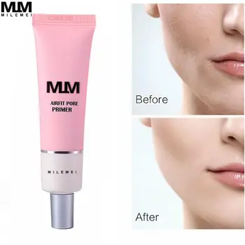 

Hot Sale MILEMEI Pore Primer Cream Whitening Face Brighten Skin Pore Concealer Primer Cream Before Foundation TSLM2