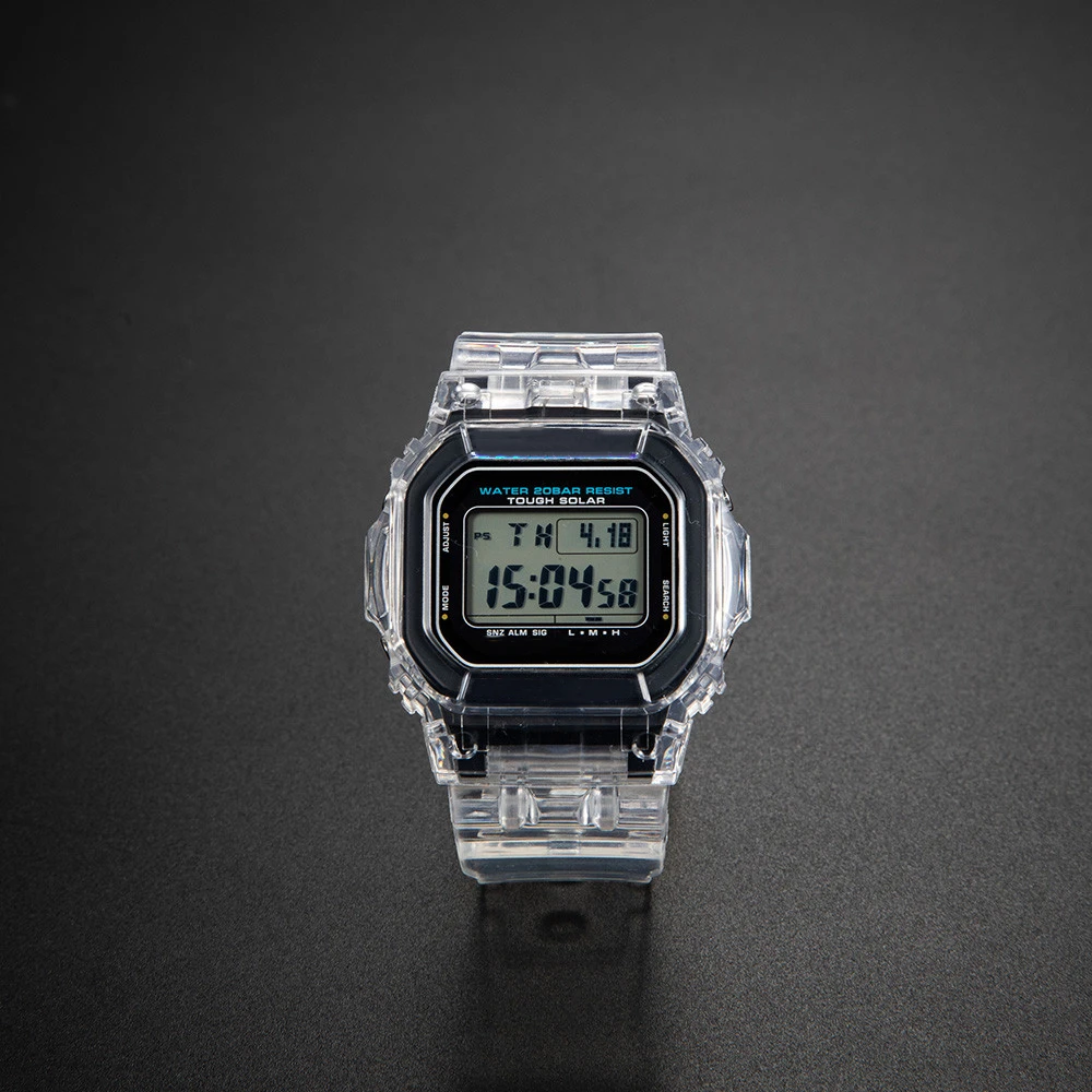 Набор прозрачных часов DW5600/5610/6900 водонепроницаемый резиновый ремешок спортивный