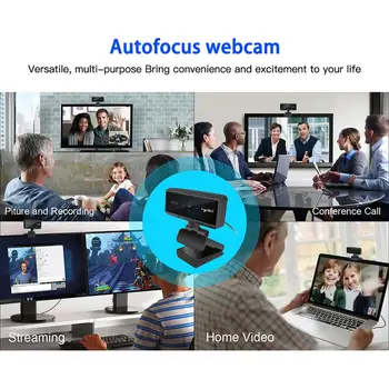

Full HD 1080P Webcam 1920 * 1080 Web Camera Auto Focus Webcam With Microphone For PC Computer Video Recording 2020 New