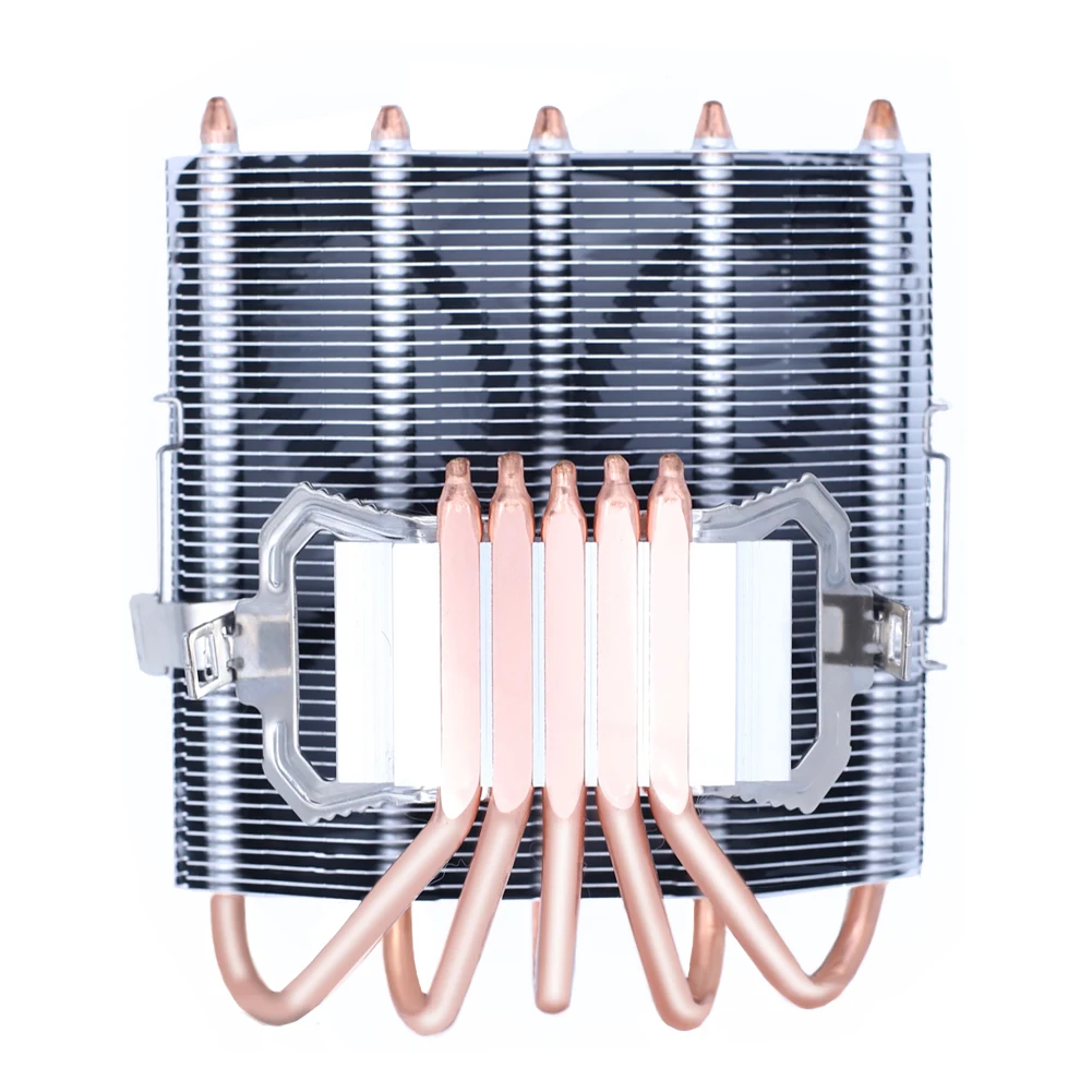 Ventilador de Cpu Argb para Intel Refrigeração do Radiador Ventilador 1155 1156 1366 2011 X79 X99 Amd Am3 Am4 Soquete Refrigerador Rgb Lga 1150 1151 - Imagem 5