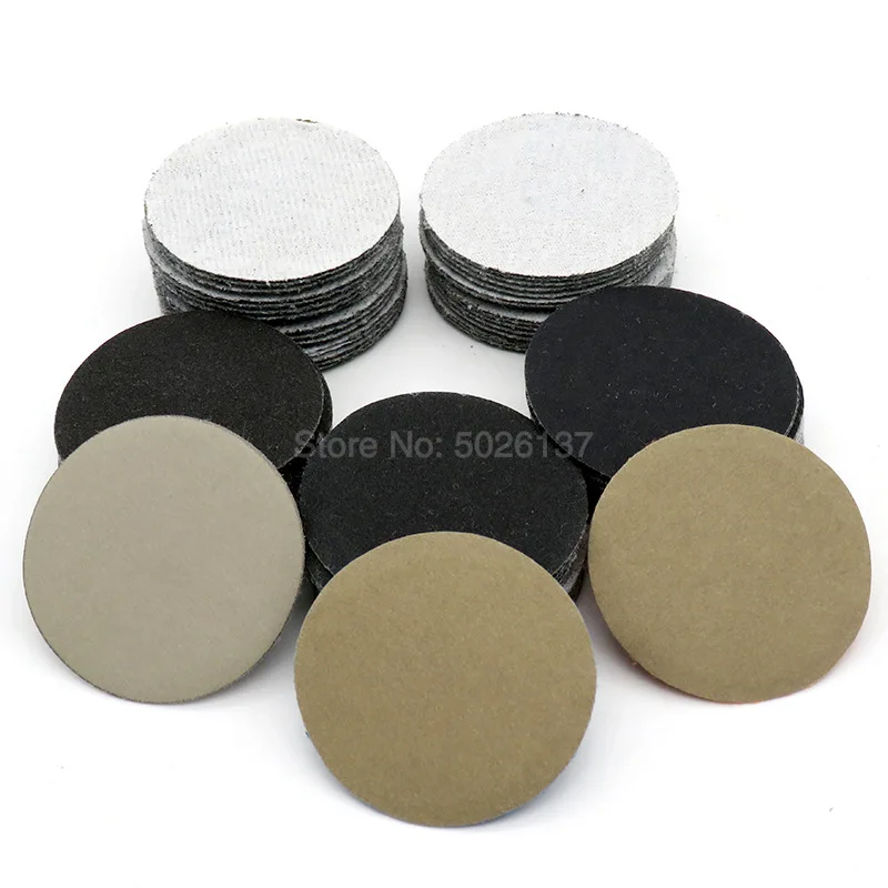 5 шт. 2 дюйма 50 мм 60-10000Grit диск Мокрый сухой воды песок Полировочная шлифовальная Наждачная Бумага шлифовальный Loop песок Бумага круглый диск лист