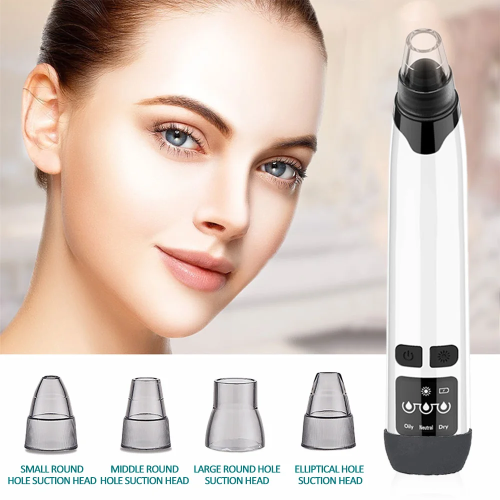

Household Blackhead Remover Vacuum Suction Black Dot Face Pore Cleansing Tools Pimple Acne Remover Face Care Beauty Machine