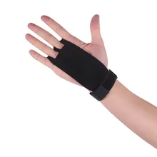 1 пара рукоятка Синтетическая кожа гимнастика защита ладоней перчатка Потяните Вверх Бар перчатка для спортзала перчатки для спортзала